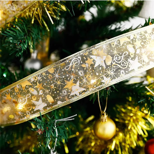 LED Ribbon Tree Decoration