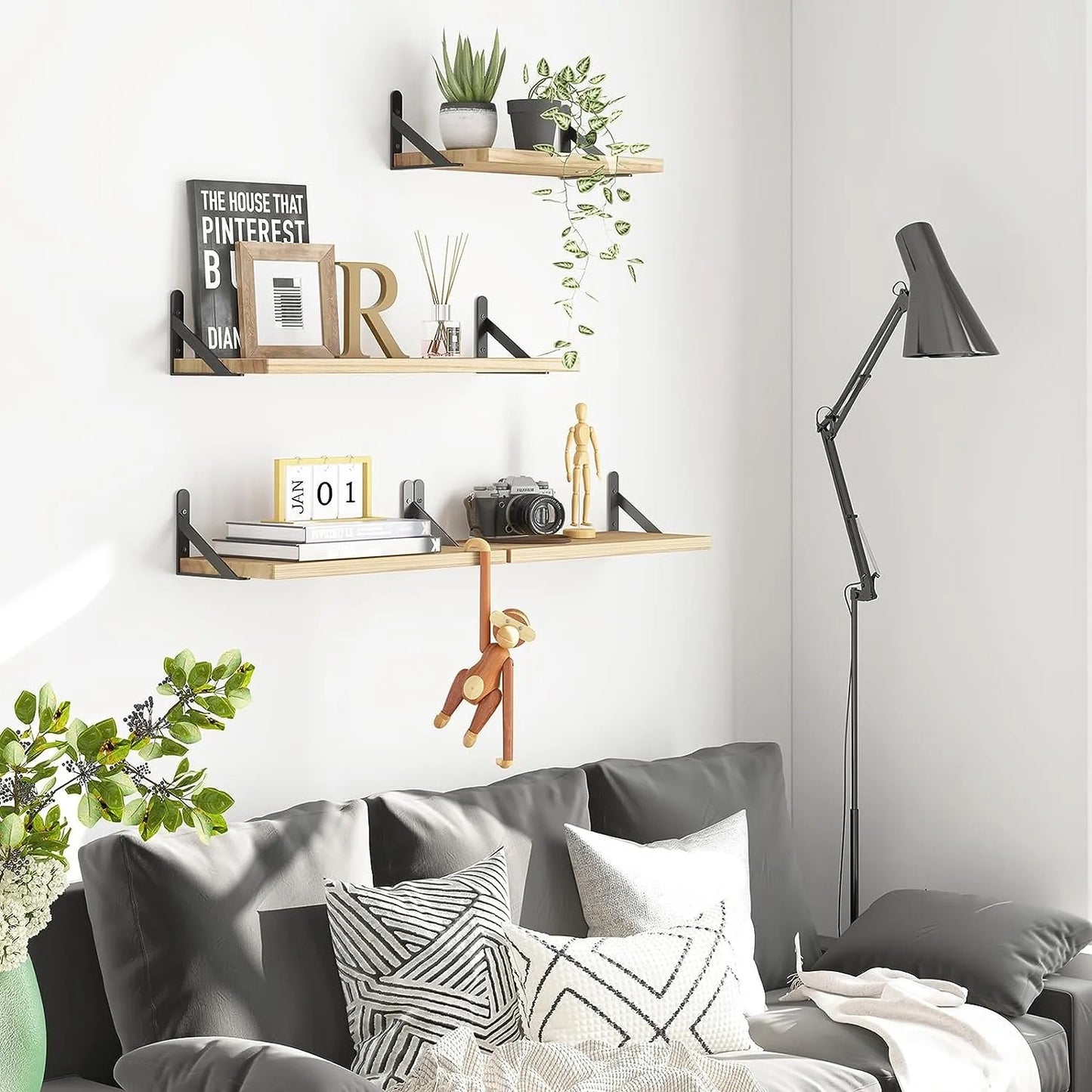 Wooden Shelf (2 pcs)